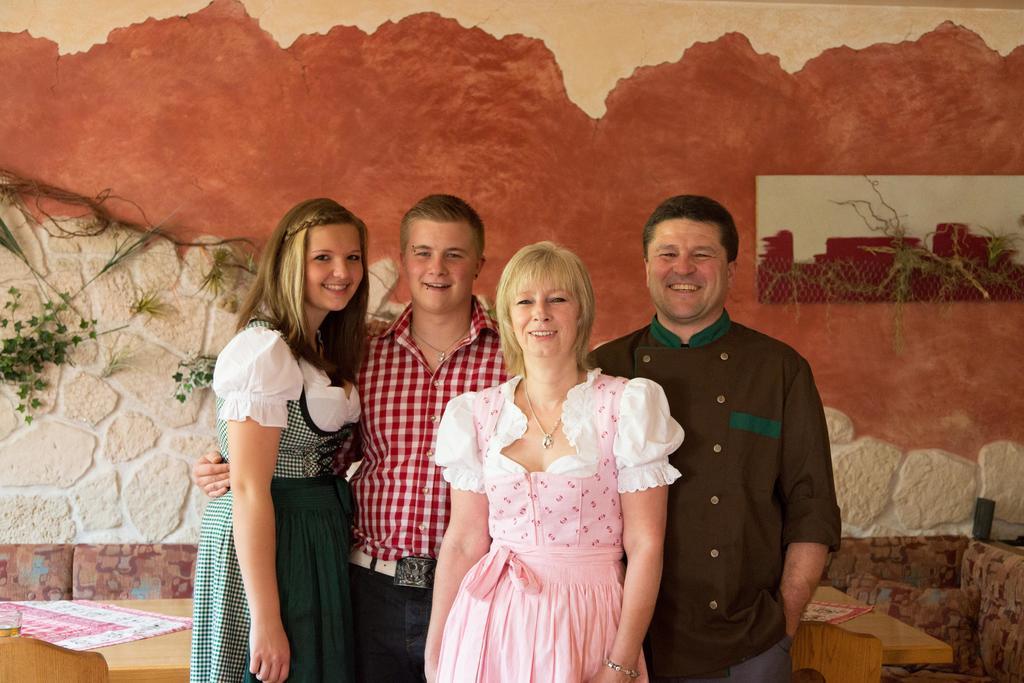 Pension Alpenblick Schattwald Esterno foto
