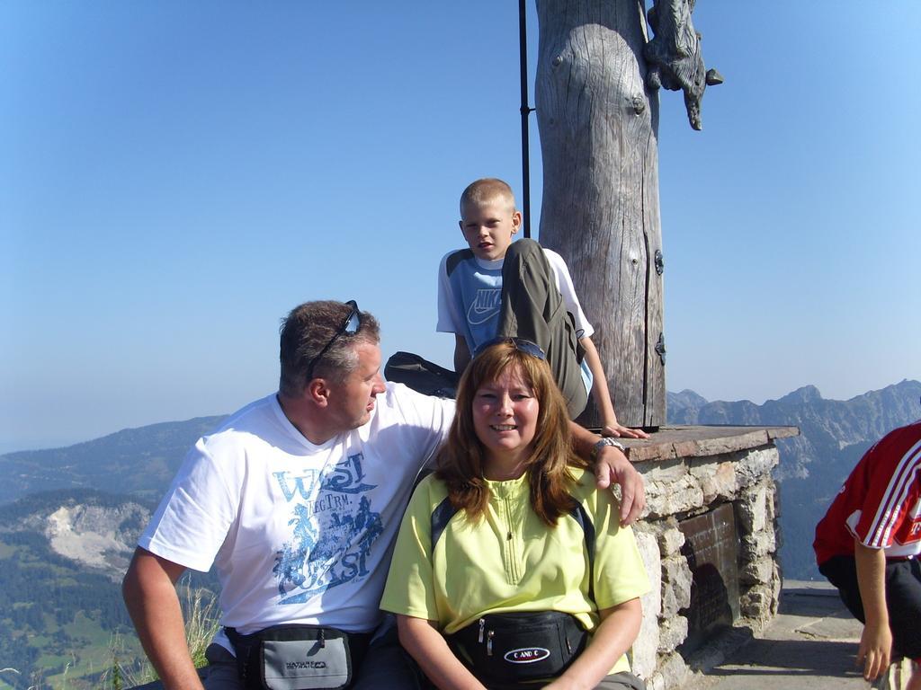 Pension Alpenblick Schattwald Esterno foto