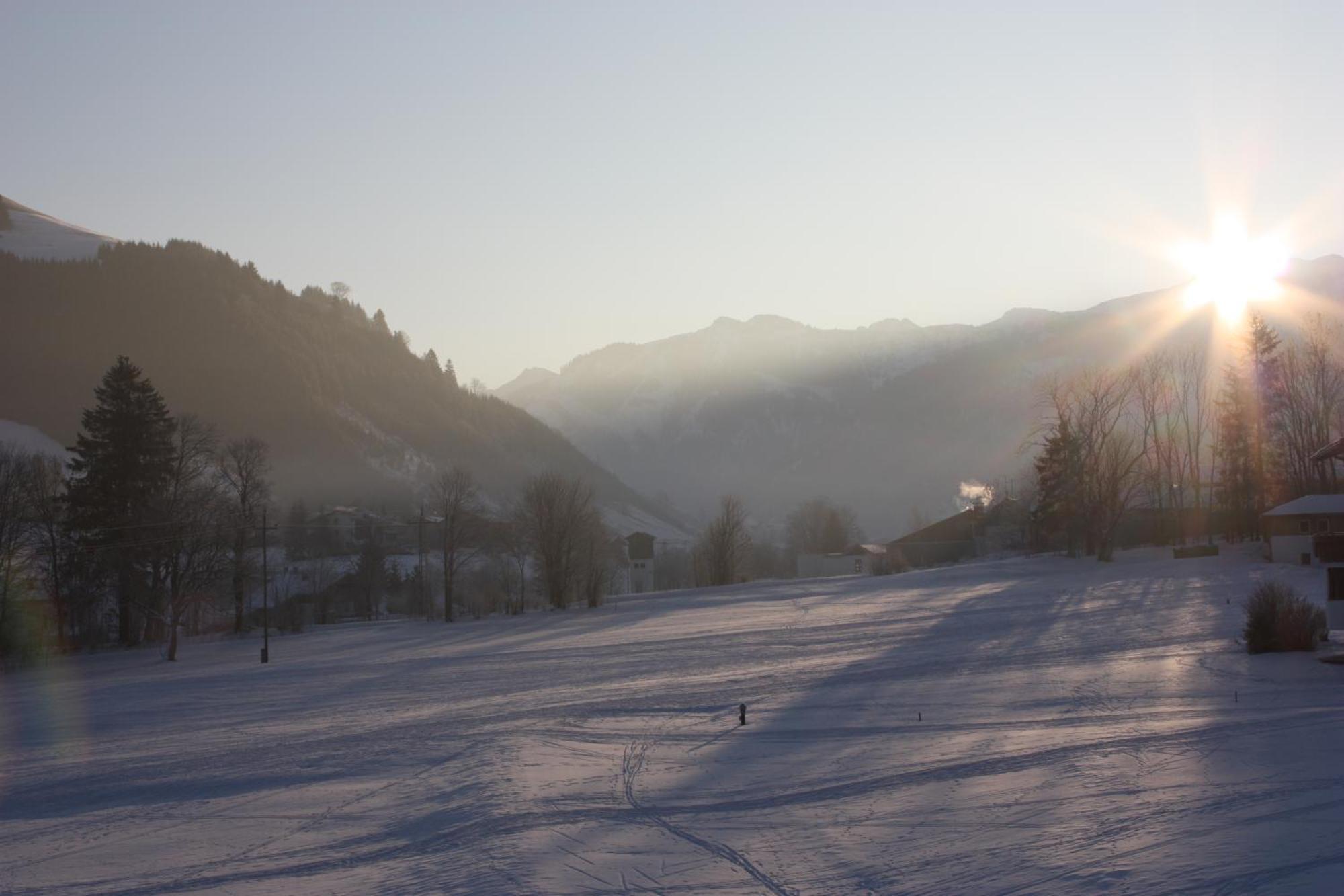 Pension Alpenblick Schattwald Esterno foto