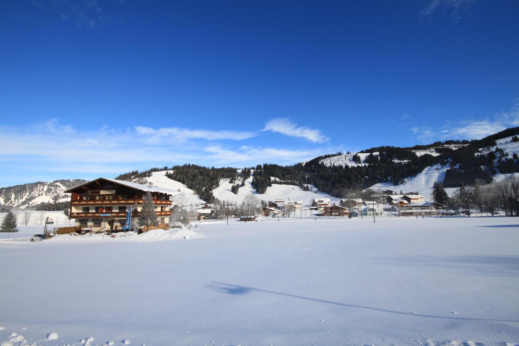 Pension Alpenblick Schattwald Esterno foto